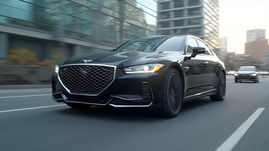 제네시스 현대의 럭셔리 감각으로 만나는 G80 디자인 혁신