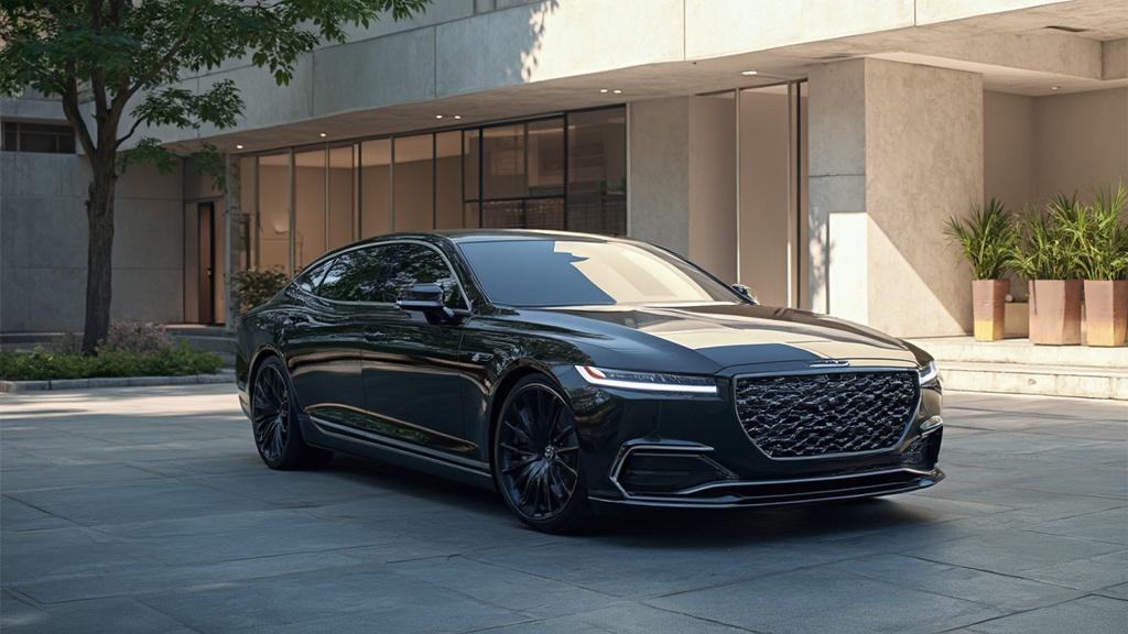 제네시스 현대의 럭셔리 감각으로 만나는 G80 디자인 혁신