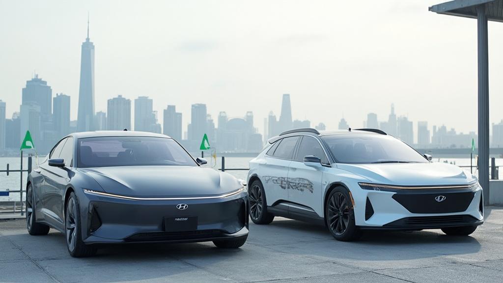 현대 전기차의 혁신과 최신 모델의 진화 과정