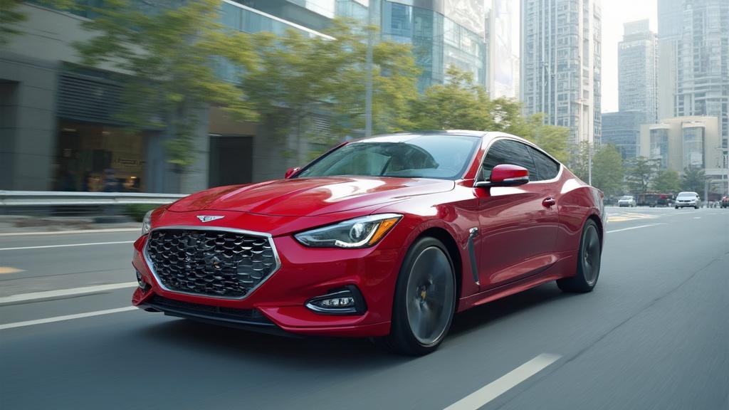 제네시스 쿠페의 매력적인 디자인과 성능 탐구