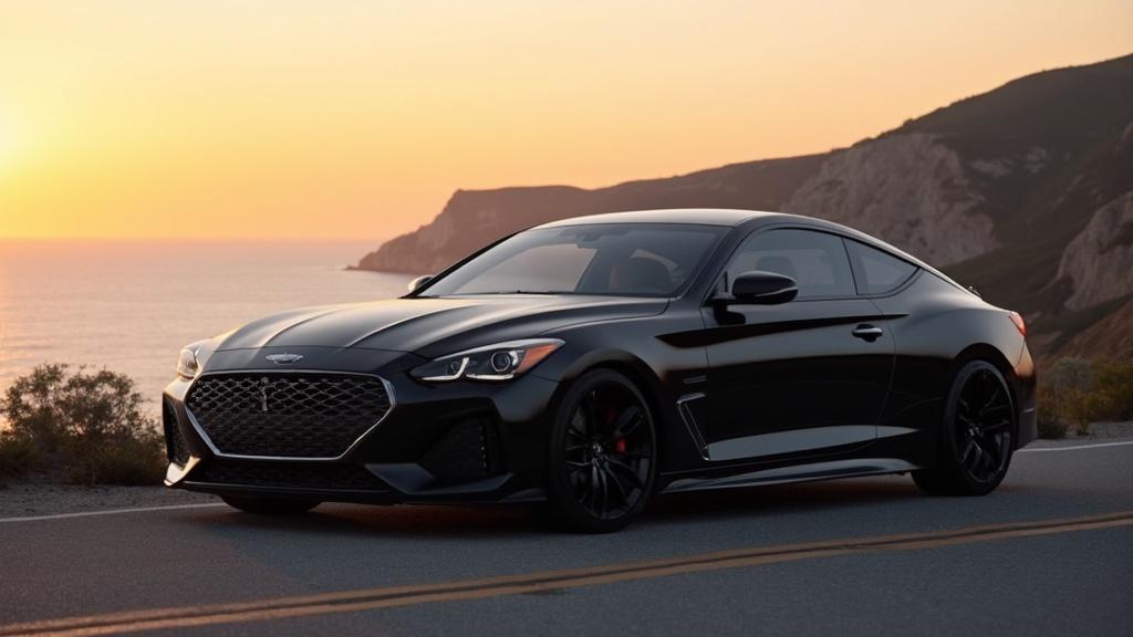 제네시스 쿠페의 매력적인 디자인과 성능 탐구